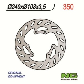 NG BRAKES 350 priekinis fiksuotas stabdžių diskas GAS GAS EC / SM / YAMAHA  DT 50 01-08