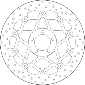 Brembo Serie Oro front brake disc Kawasaki VN / ZX / ZXR / ZZR