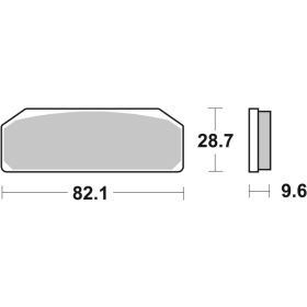 Sbs Brakepads 845DS-1 Dual Sinter BMW