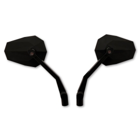 HIGHSIDER Universal Mirrors Stealth -X2 With LED Indicators M10 Left + Right