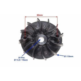Front variator pulley GY6 125-200cc 4T