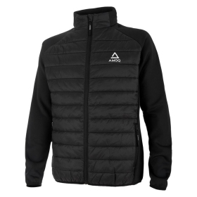 AMOQ Hybrid Textile Jacket Black