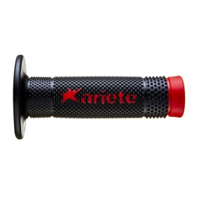 Handlebar grips 22/25mm Ariete Vulcan red / black 2pcs