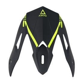 AMOQ Meteor V2 Helmet Peak Black / HiVis