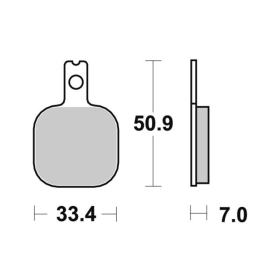 Sbs Brakepads 656RQ Carbon Tech