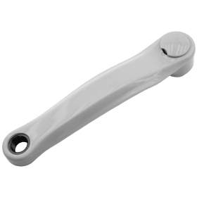 PROWHEEL Bicycle Left Crank Steel Grey 170Mm Diamond Taper