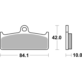 Sbs Brakepads 825DS-2 Dual Sinter 2