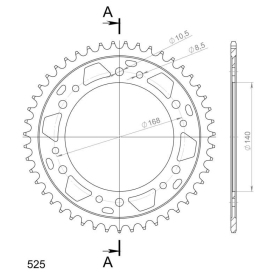 Supersprox / JT Rear sprocket 6.47