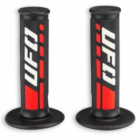 UFO TRAX grips red / black