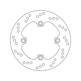 Brembo Serie Oro rear brakedisc Honda / Triumph