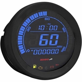 KOSO Speed Meter HD-02S Black