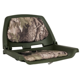 OS FISHERMANS SEAT FOLDING PADDED CAMOUFLAGE