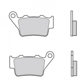 Brembo stabdžių trinkelės (gale sukepintos) Road