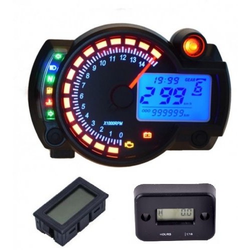 Speedometers / hourmeters / temperature indicators / gear indicators 