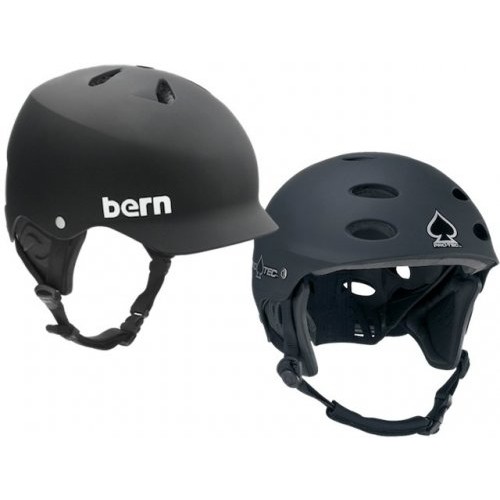 Water sports helmets