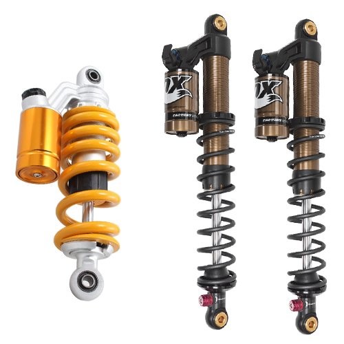 Rear shock absorbers