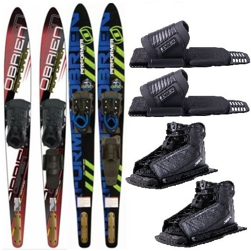 Water skiing / Their bindings / Shoes